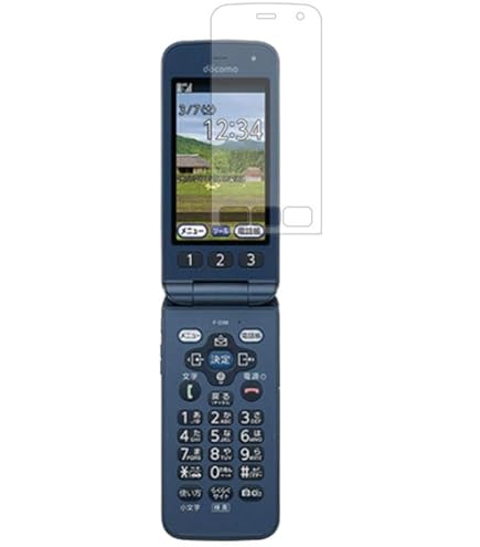 【ほぼ未使用・未使用保管品】F-01M 保護ドコモ　フィルム付 利用制限○ 楽天市場】docomo らくらくホン F-01M フィルム カメラフィルム AR液晶